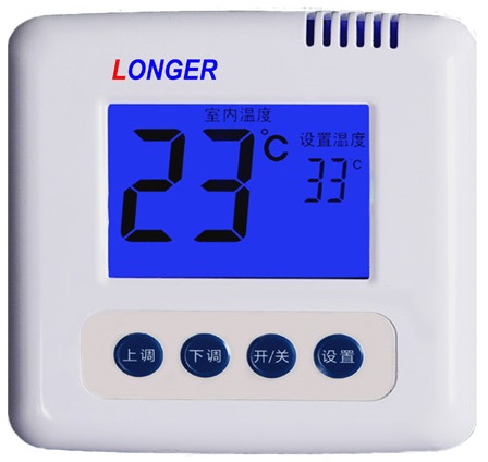 CLD8808电地暖温控器